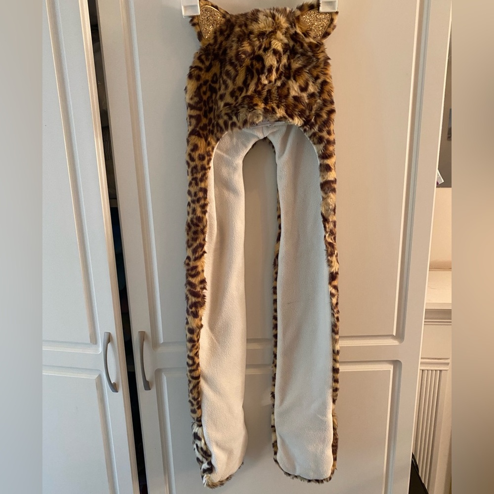 Place Kids Leopard Print Hat with Ears